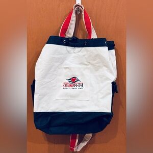 Castaway Club Two-Tone Backpack - White and Black